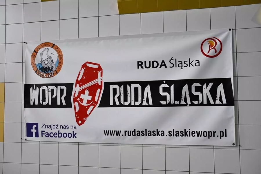 Hokej pod wodą Walenie Siemianowice Śląskie Finał WOŚP w Rudzie Śląskiej 26 I 2025